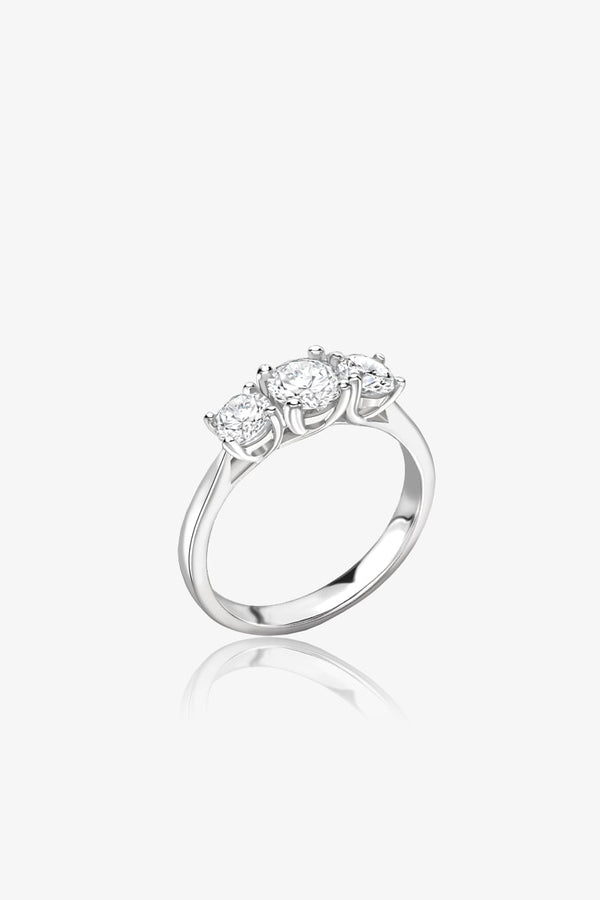 Three Engagement Ring