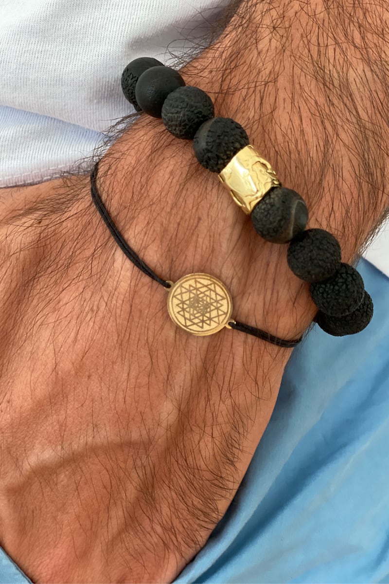 Sri Yantra Mantra Bracelet
