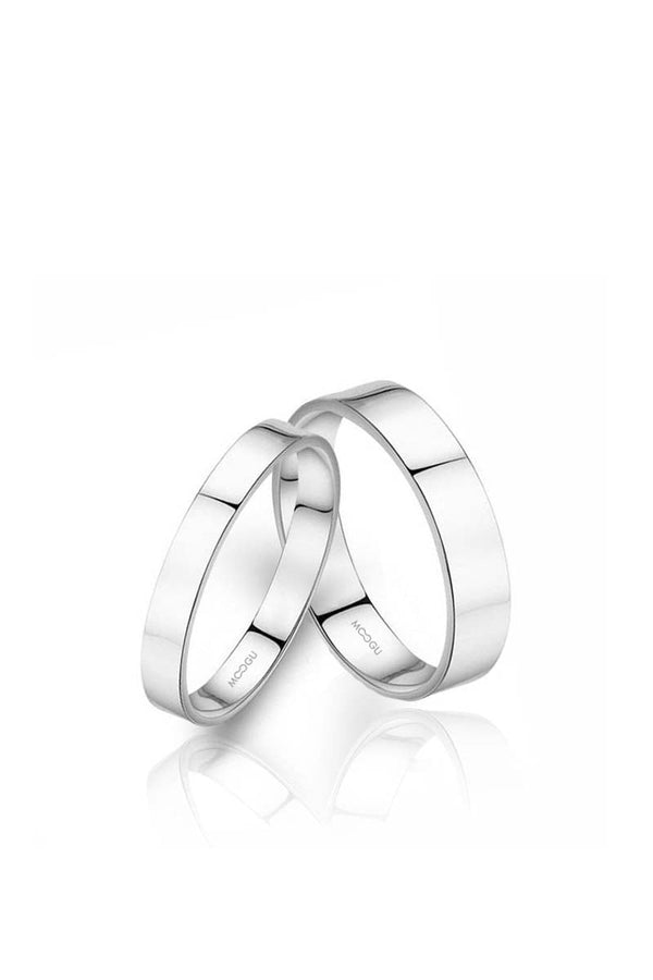 Simple Form Wedding Bands