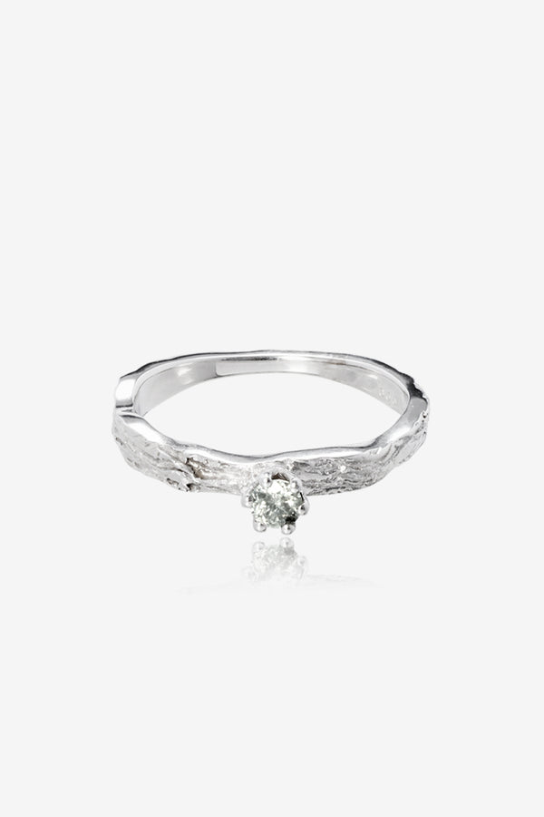 Twig Solitaire Engagement Ring