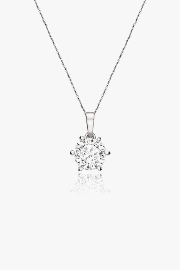 Colier Solitaire Diamond Drop